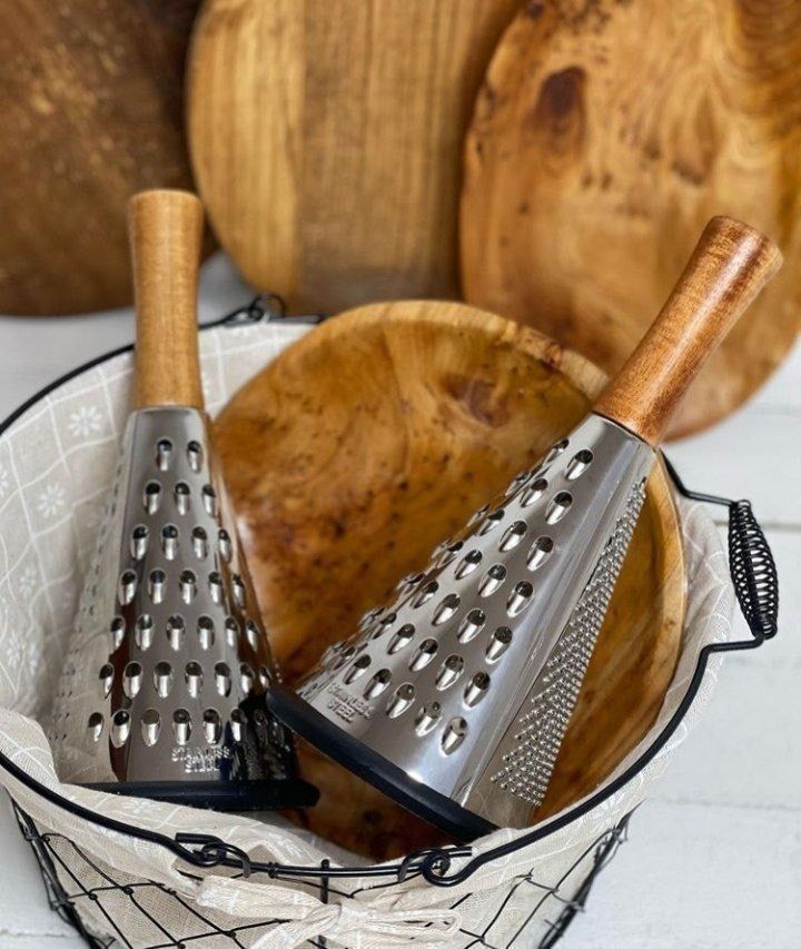 رنده هرمی دسته چوبی