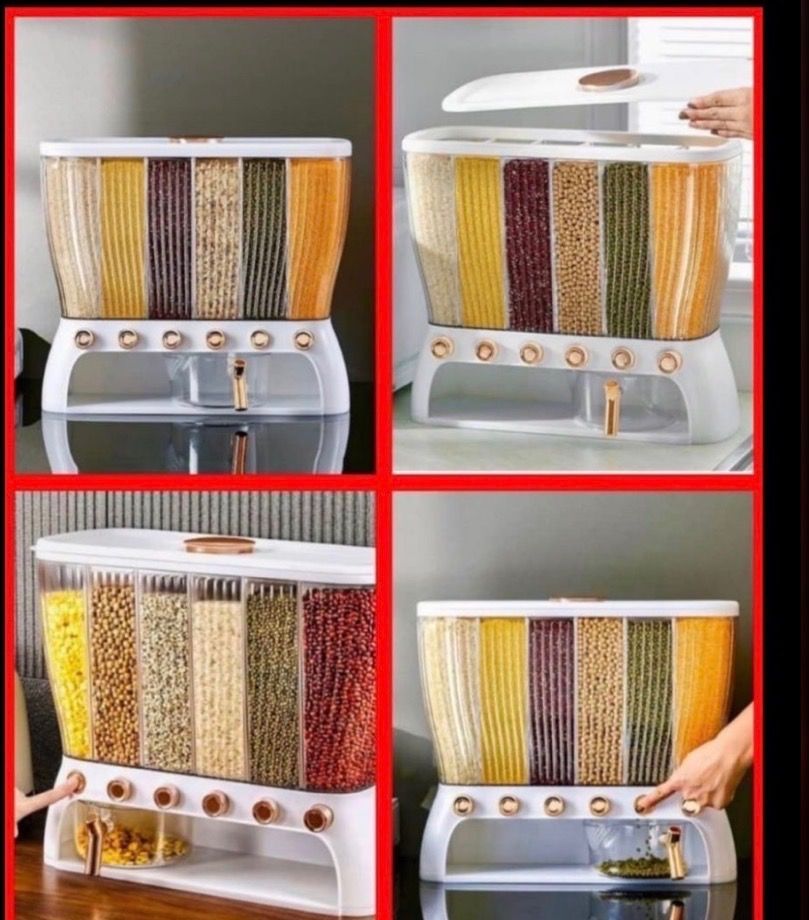 جا حبوباتی 5 خانه