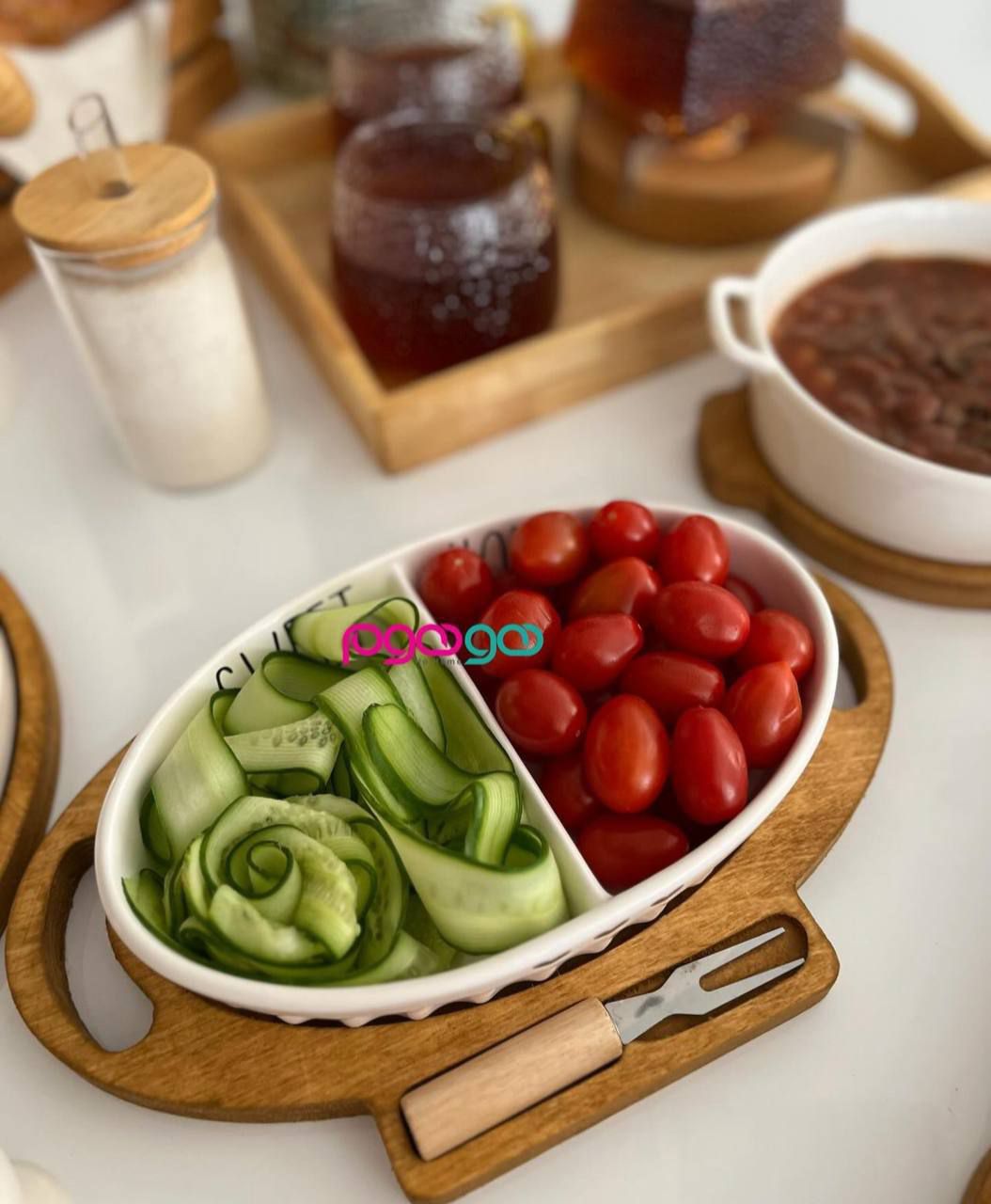 صبحانه خوری / مزه خوری ۲ خانه